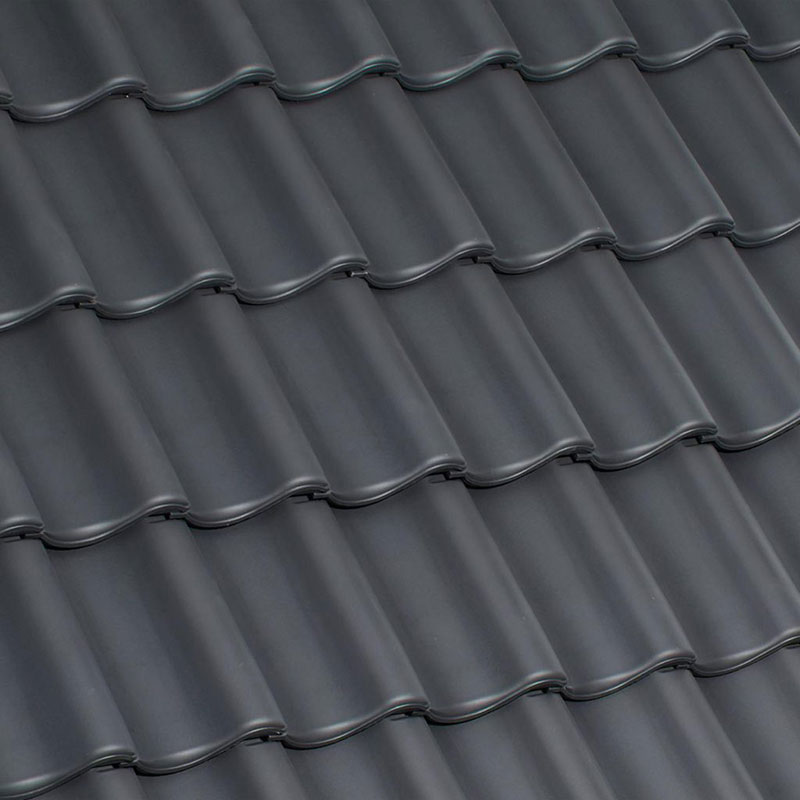 Laumans Dachziegel IDEAL VARIABEL in Farbe Nr. 30 – xenon-grau