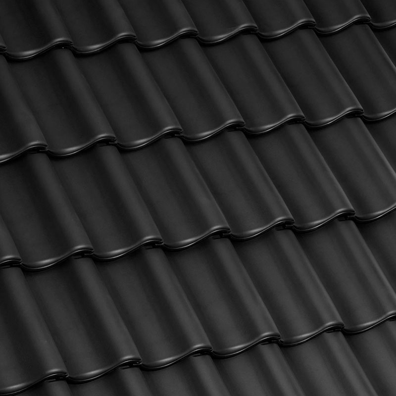 Laumans Dachziegel IDEAL VARIABEL in Farbe Nr. 25 – schwarz